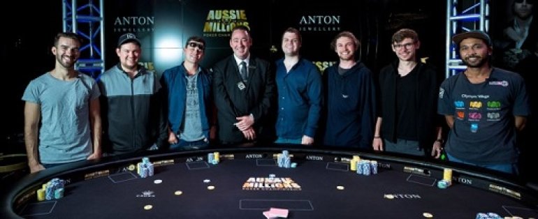 2017 Aussie Millions ME finalists